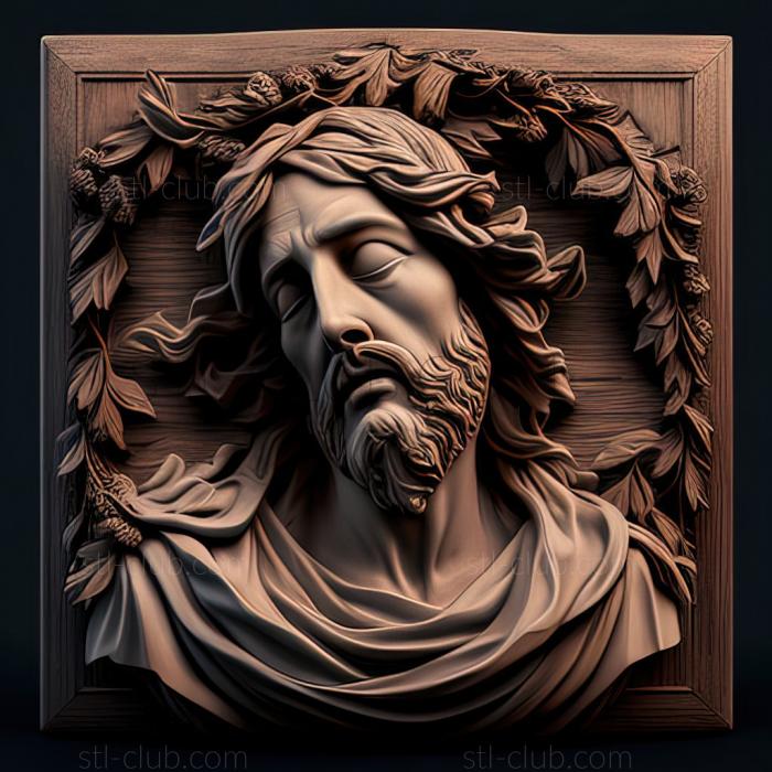 3D model st jesus (STL)